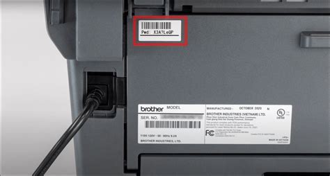 mfc l3750cdw default password|brother laser printer default password.